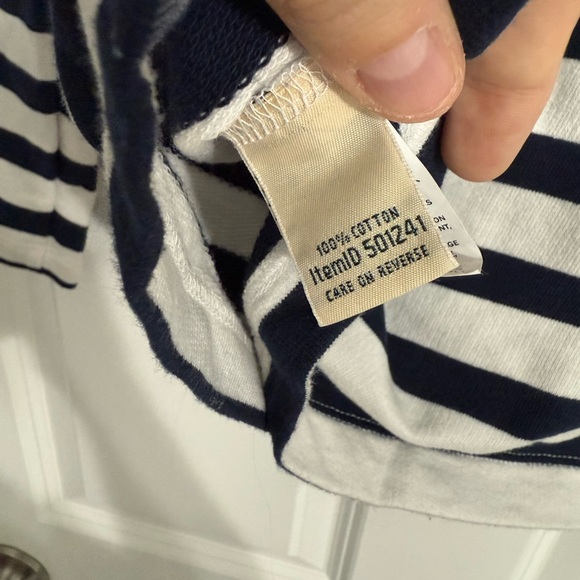L.L. Bean Striped Henley Shirt - Picture 5 of 5